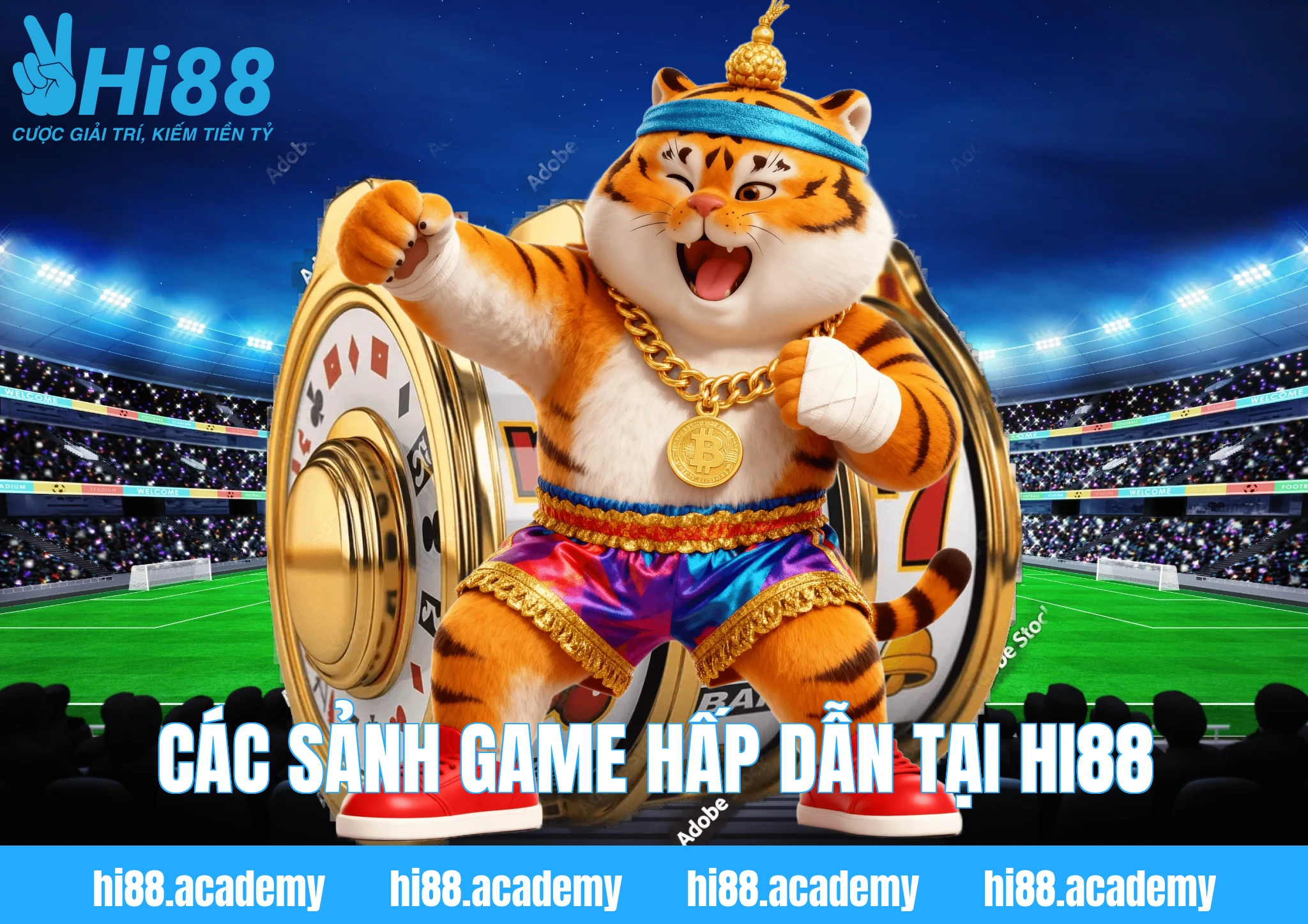 Các sảnh game hấp dẫn tại Hi88