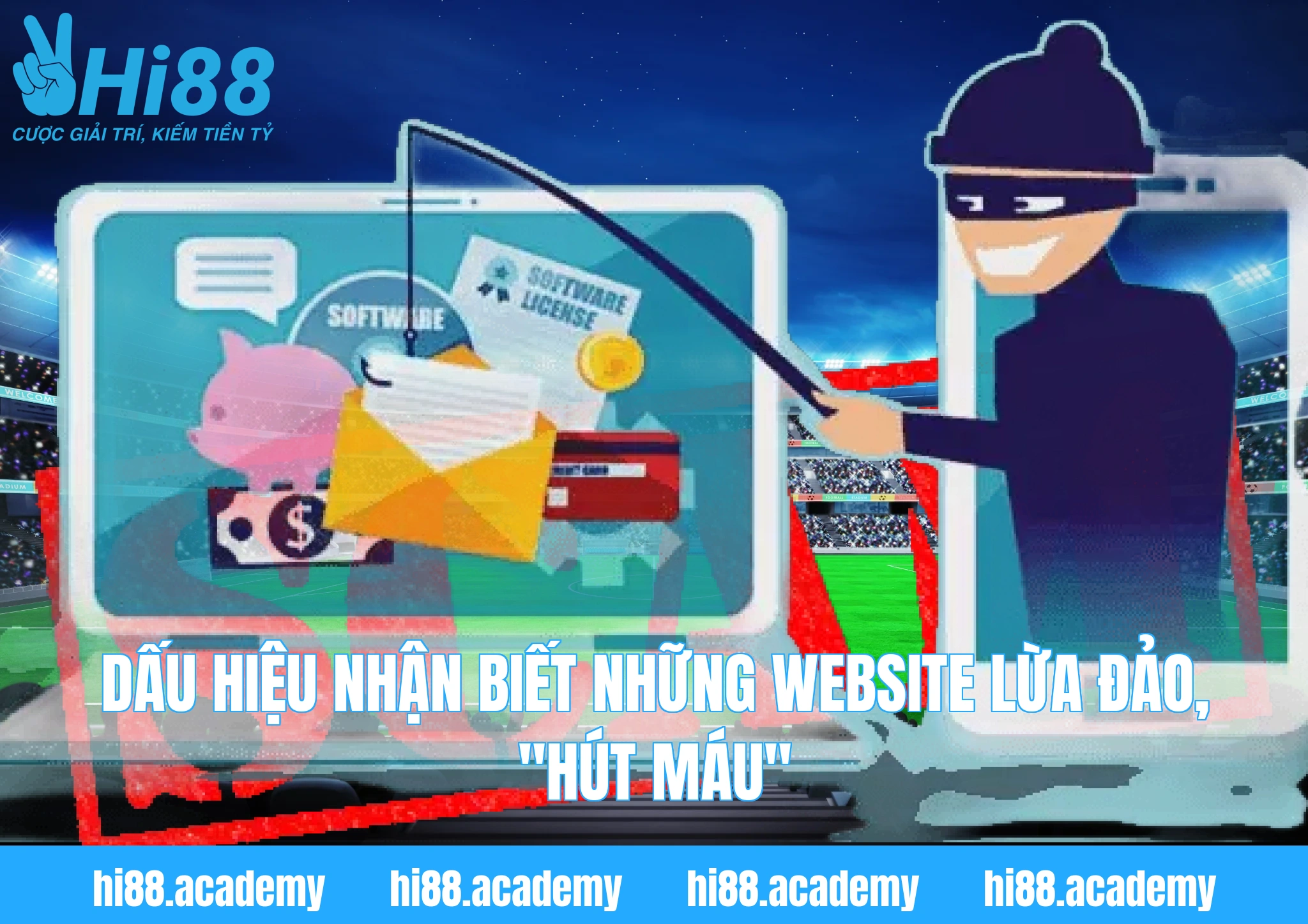 Dấu hiệu nhận biết những website lừa đảo, "hút máu"