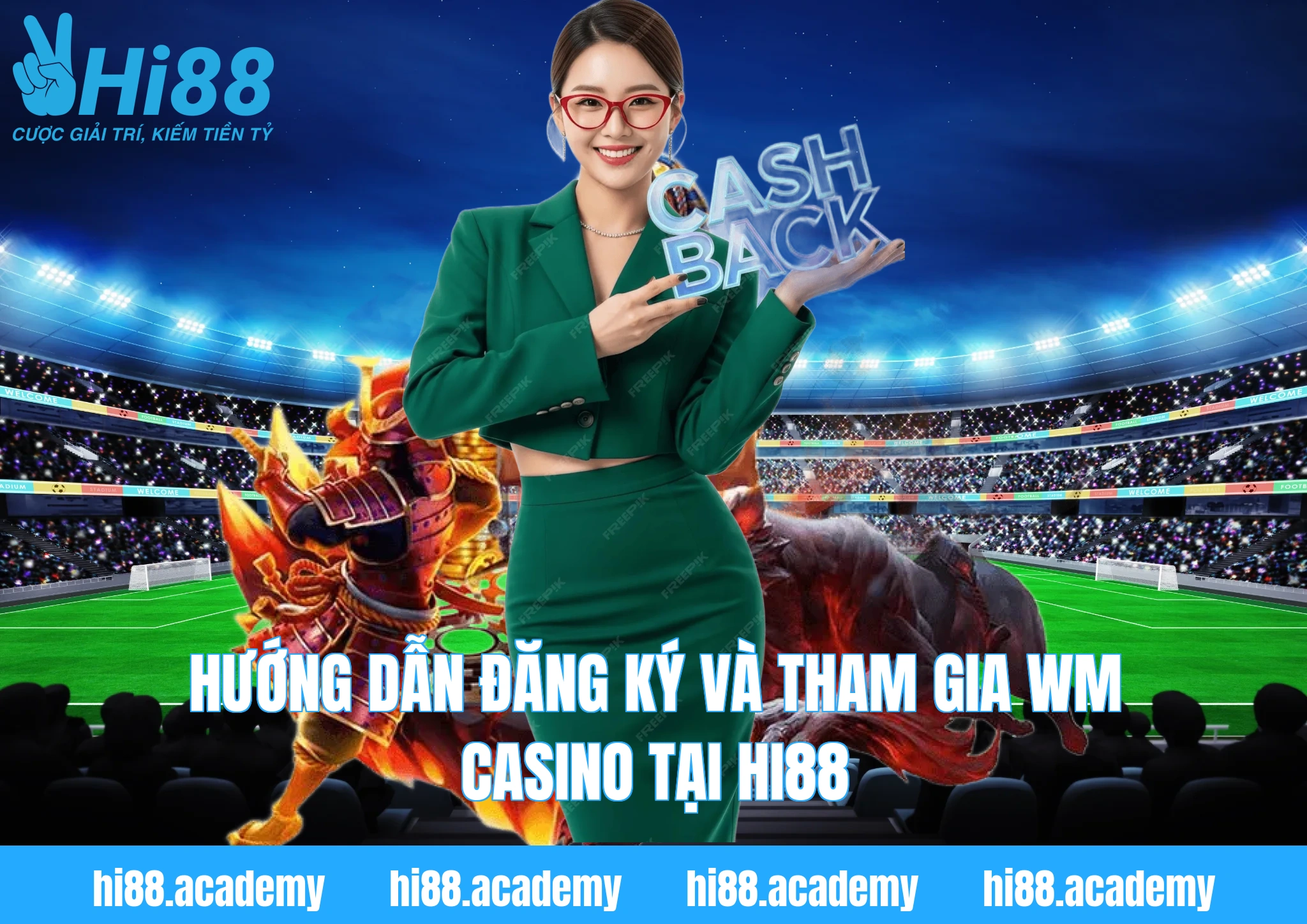 Hướng dẫn đăng ký và tham gia WM Casino tại HI88