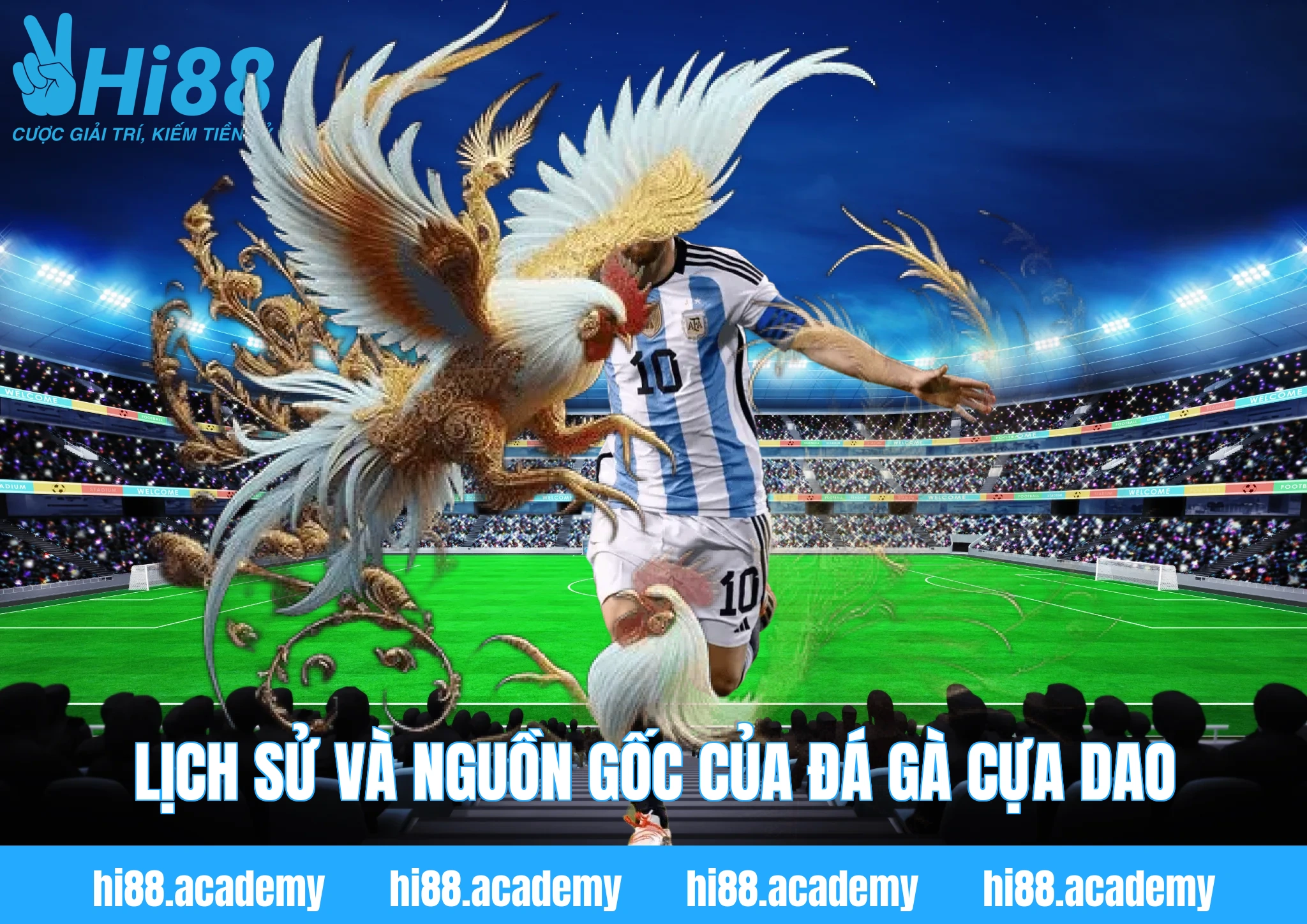 Lịch sử và nguồn gốc của đá gà cựa dao