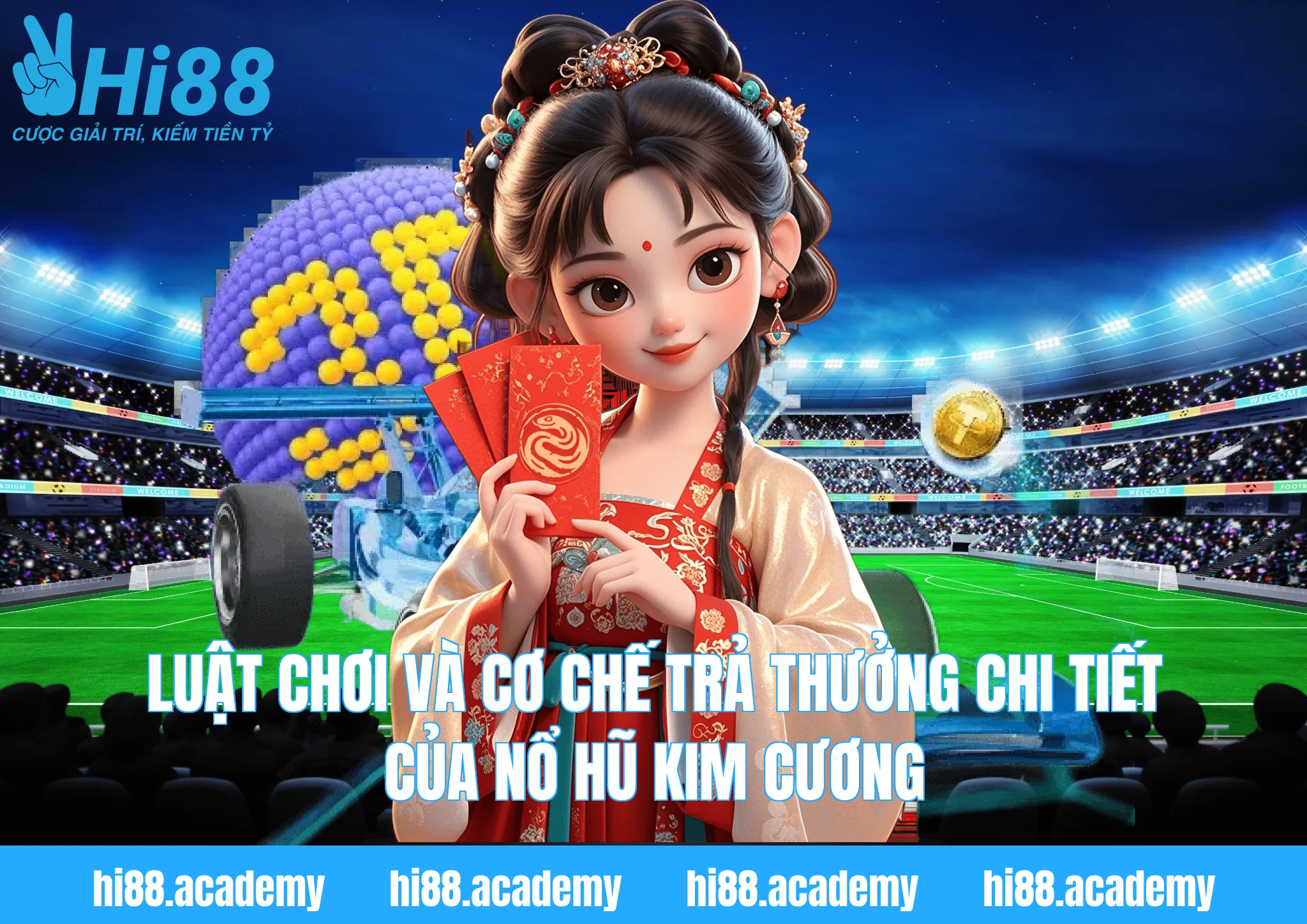 Luật chơi và cơ chế trả thưởng chi tiết của nổ hũ kim cương
