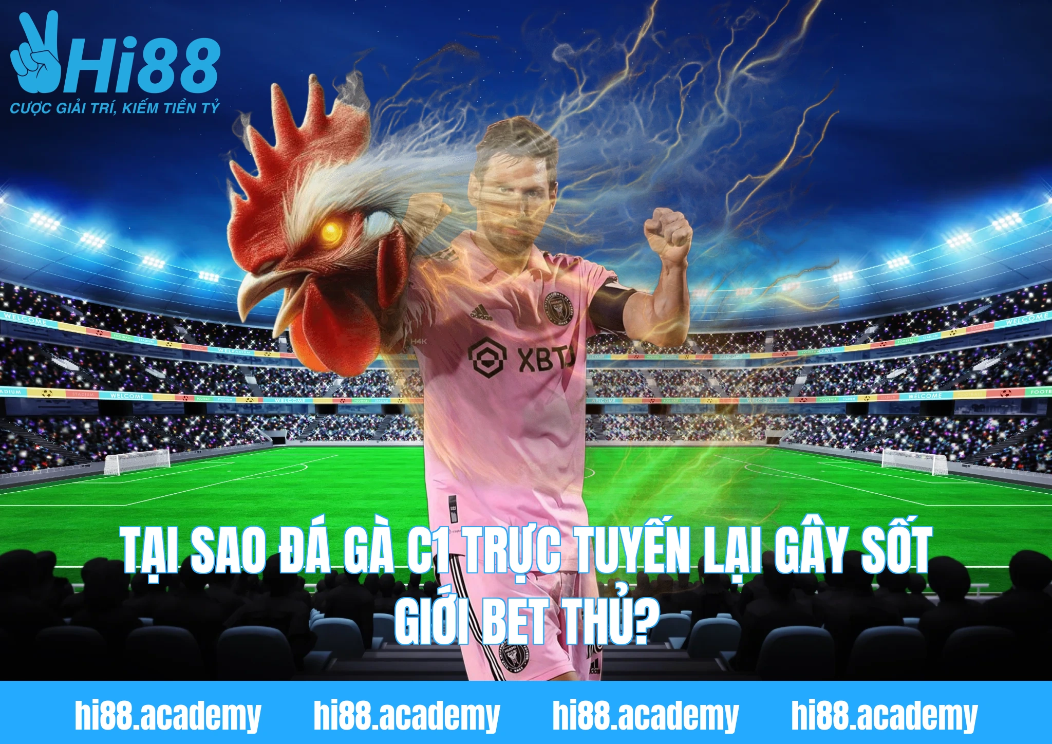 Tại sao Đá gà C1 trực tuyến lại gây sốt giới bet thủ?