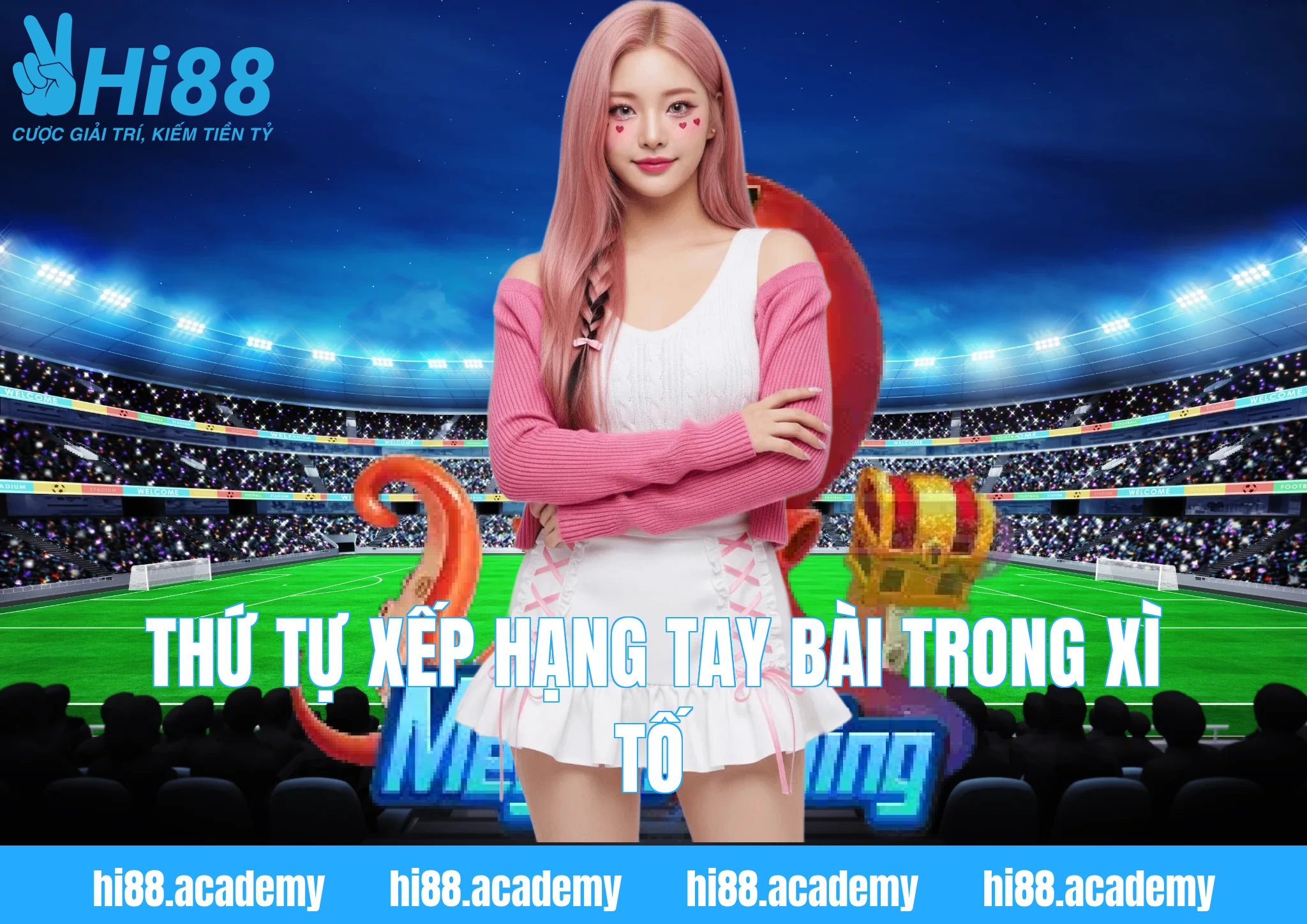 Thứ tự xếp hạng tay bài trong Xì tố