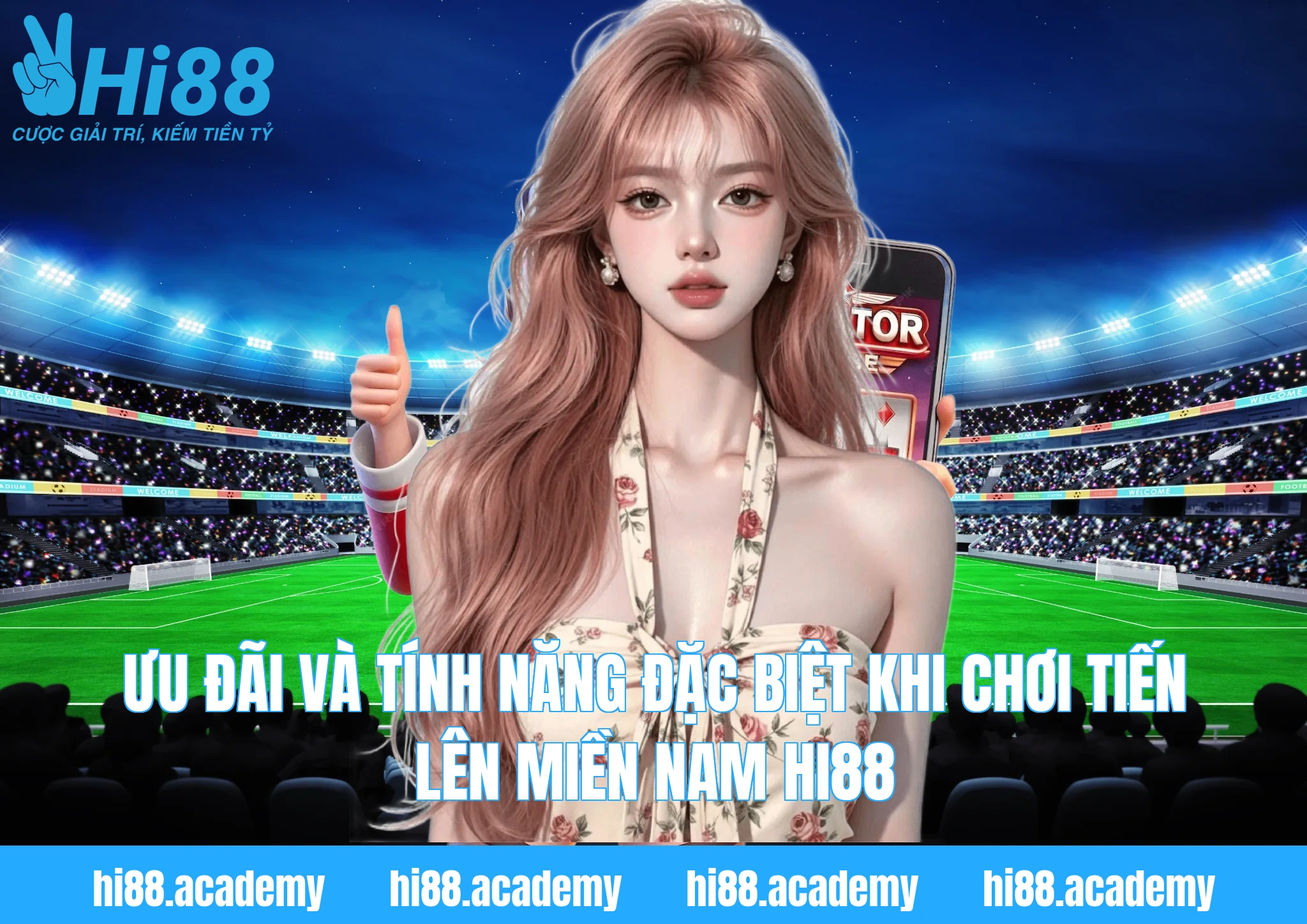 Ưu đãi và tính năng đặc biệt khi chơi tiến lên miền Nam HI88